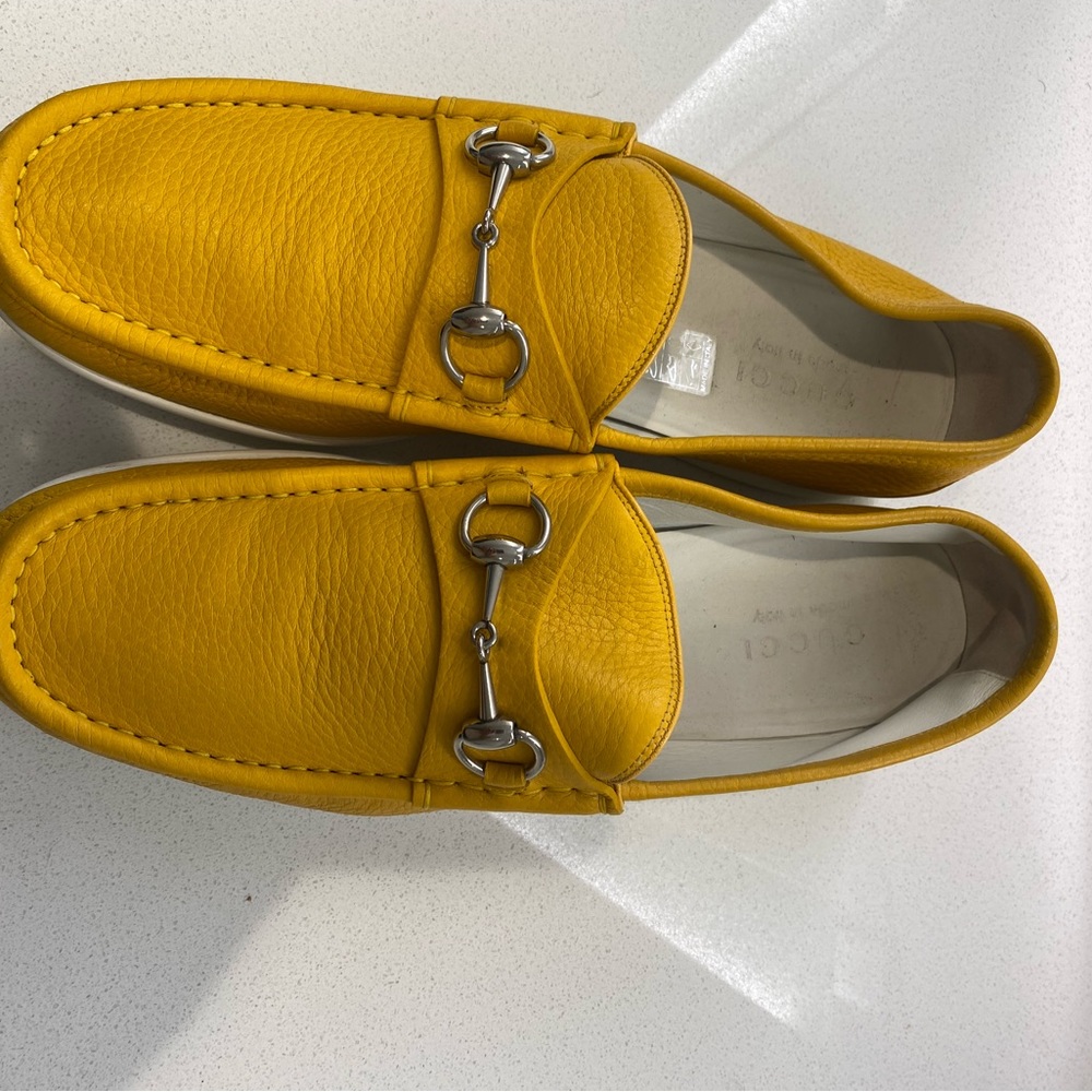 Gucci loafers.